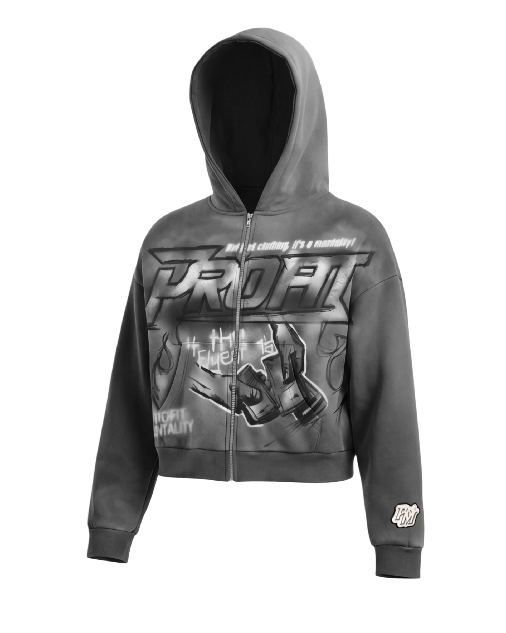 Husky GREY | “4 THE FLYEST 1s” Jacket