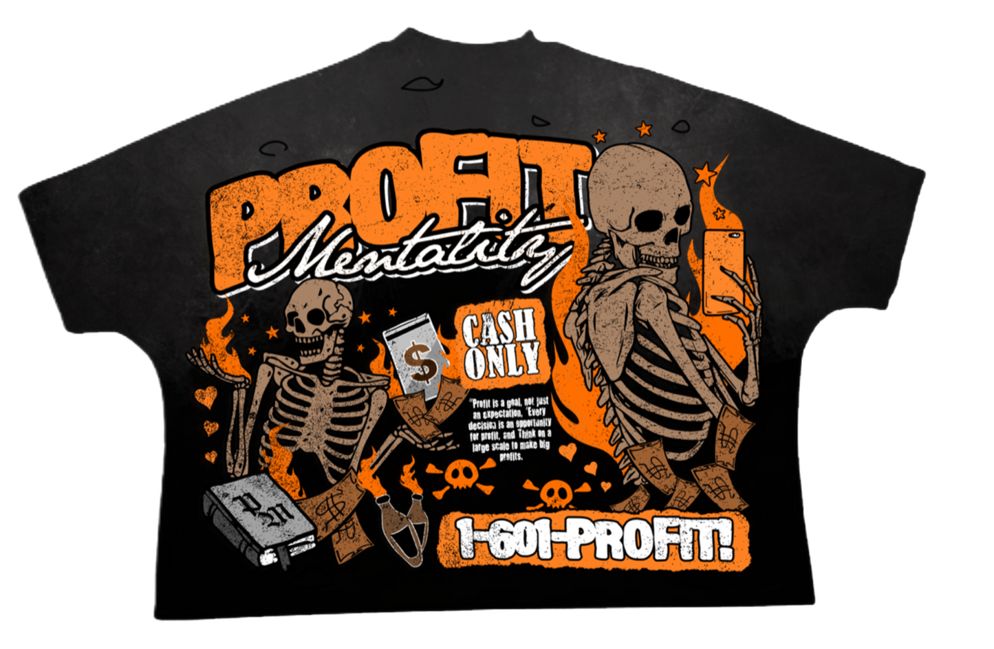 Profit Mentality “$keleton” Tee