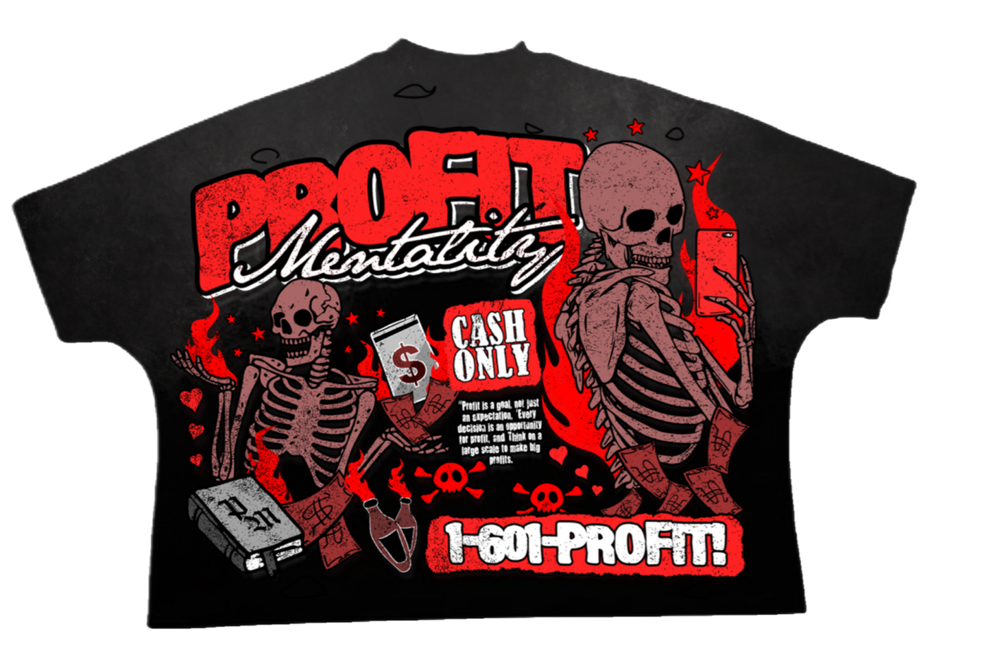 Profit Mentality “$keleton” Tee
